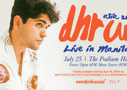 DHRUV to Bring Out the Good Vibes and Awesome Grooves in Manila in July