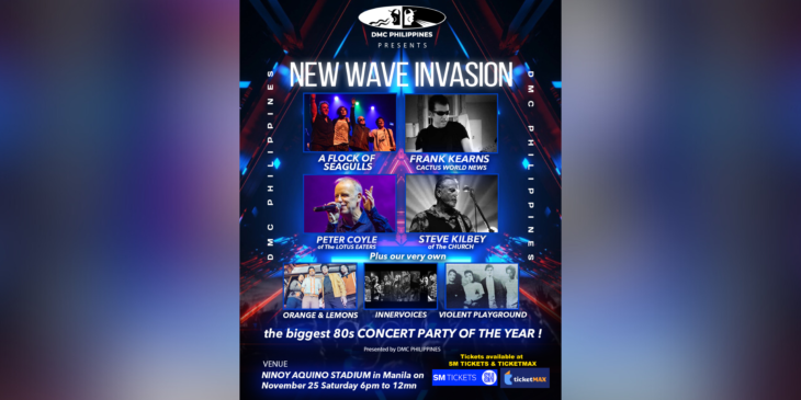 The 80s NEW WAVE INVASION Takes Over Manila this November