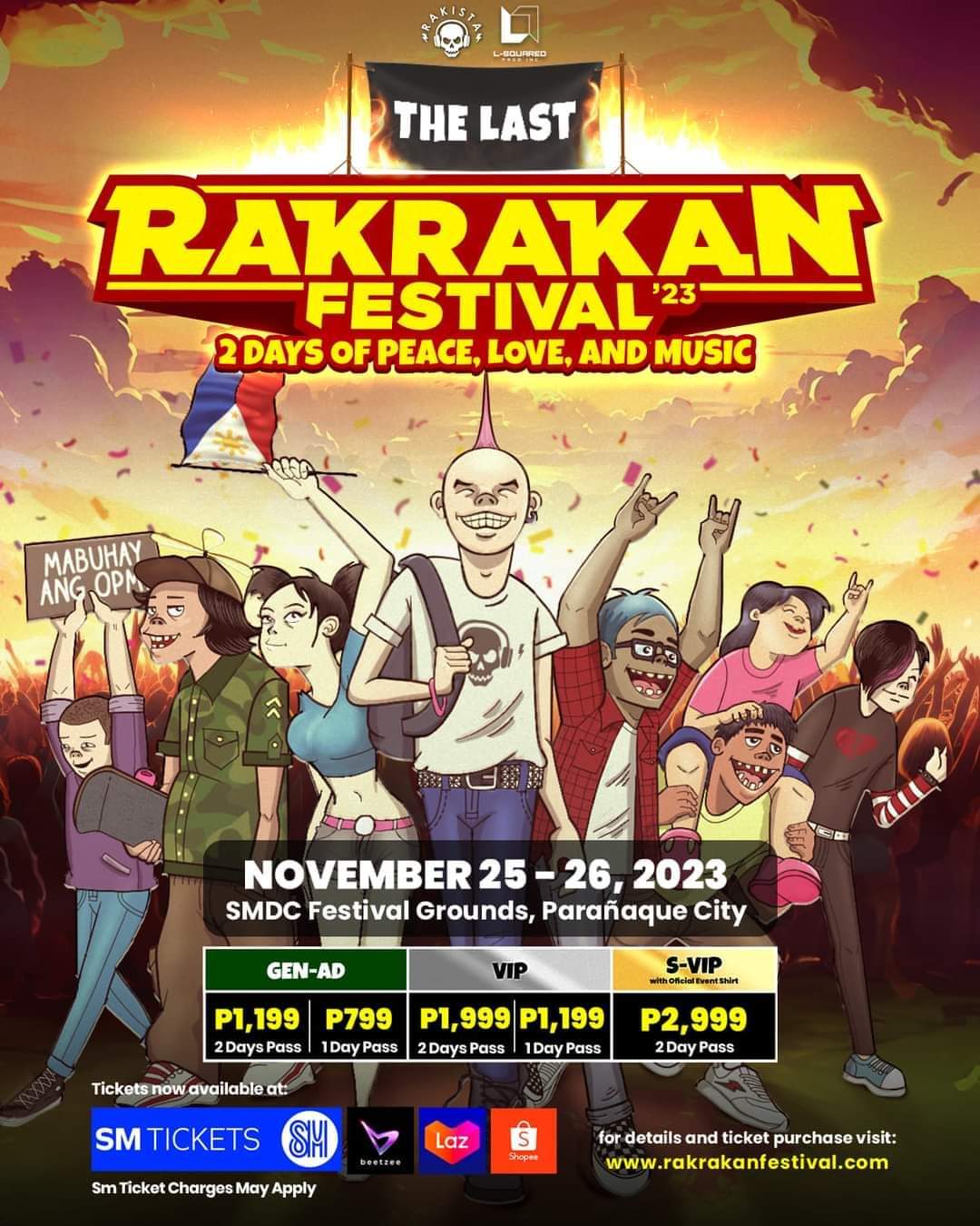 The Last Rakrakan Festival Date and Venue Revealed Philippine Concerts