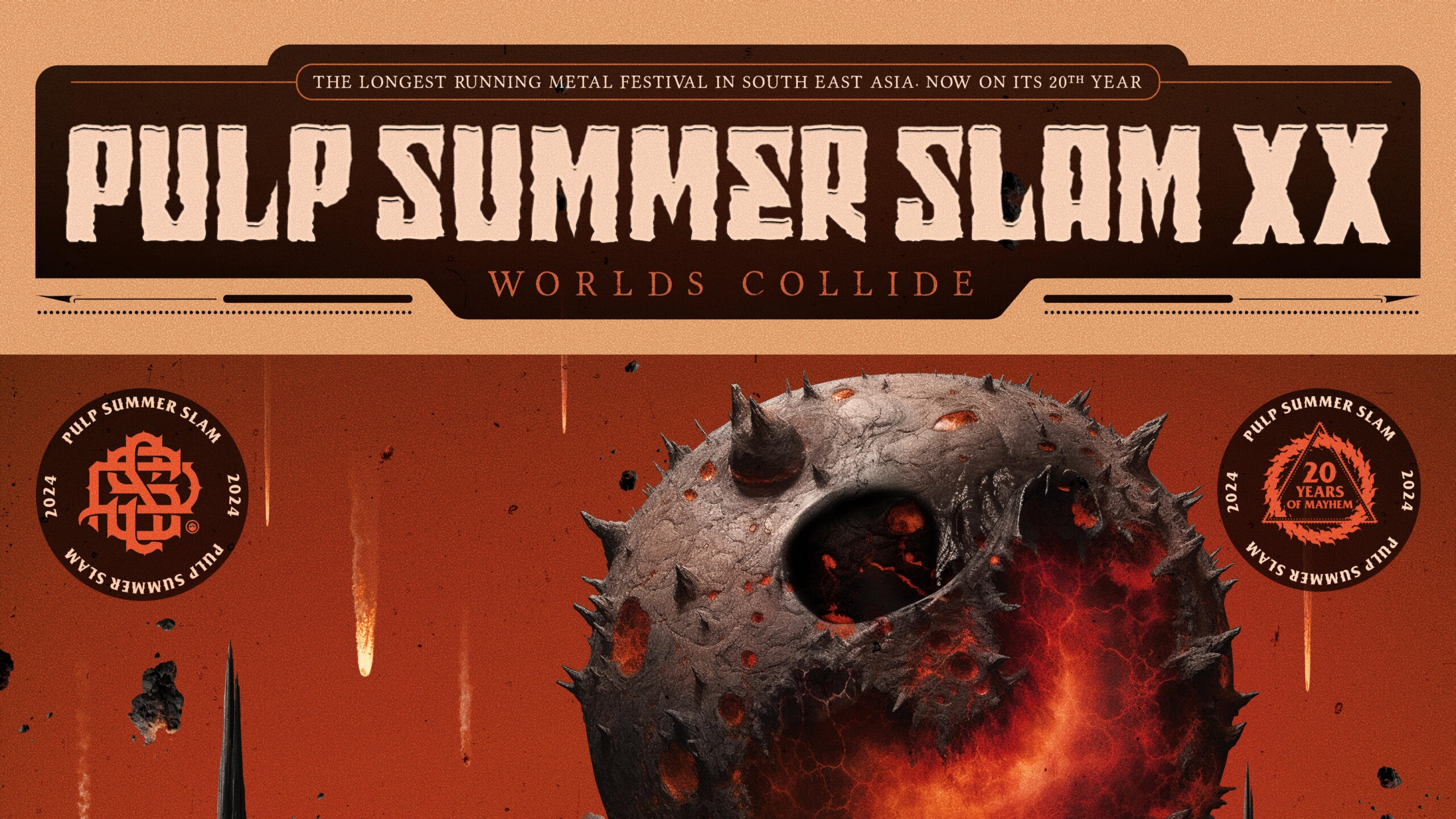 PULP SUMMER SLAM XX WORLDS COLLIDE Puts the Spotlight and Brings Heavy