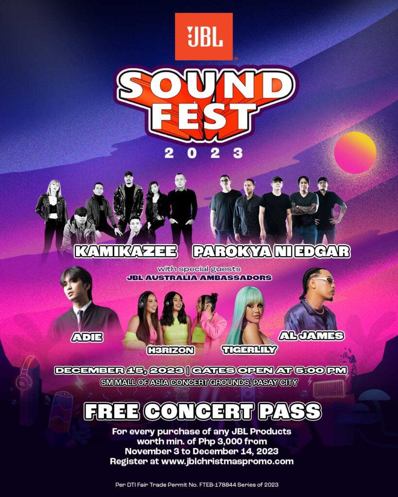 JBL Sound Fest 2023 - Philippine Concerts