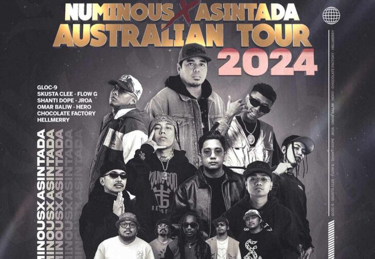 PINOY RAP AND REGGAE FUSION AUSTRALIAN TOUR 2024