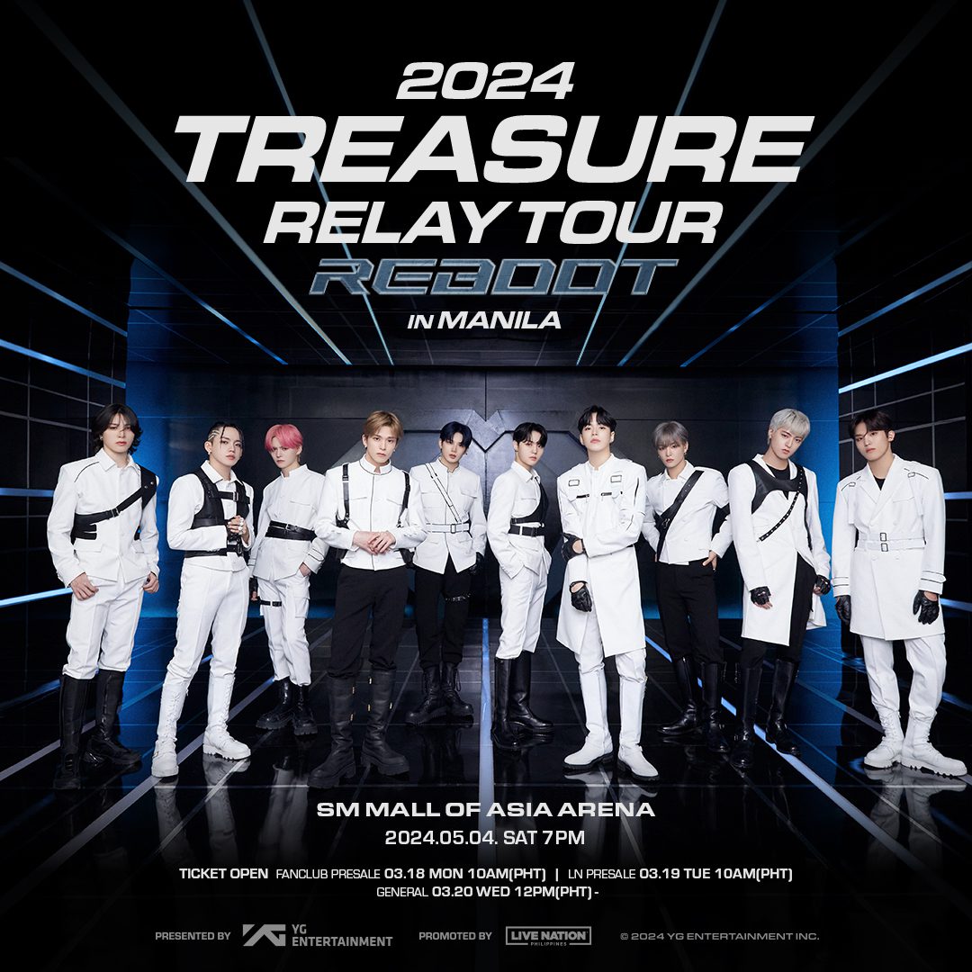 2024 TREASURE Relay Tour [Reboot] in Manila Philippine Concerts