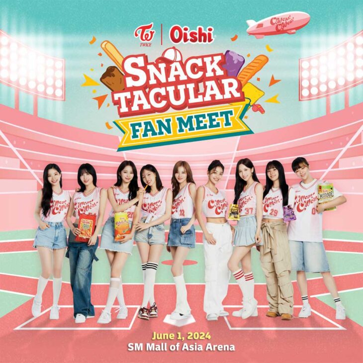 Experience an O, Wow O, Wow Moment in every TWICE x Oishi Snacktacular Fan Bag