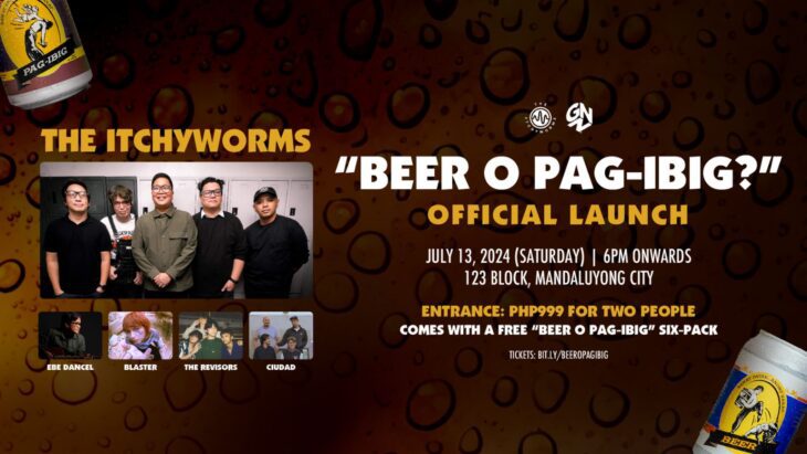 The Itchyworms to launch their brand of craft beer with a special show