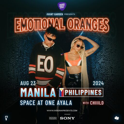 Emotional Oranges Live in Manila 2024