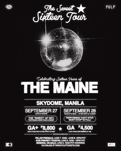 The Maine Live in Manila 2024