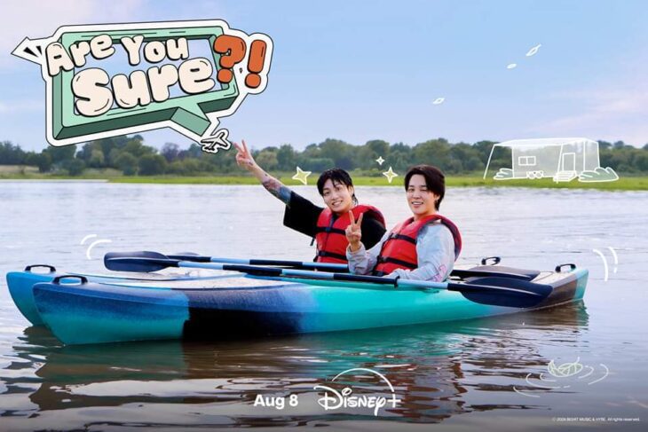 BTS’ JIMIN AND JUNG KOOK TO STAR IN AN EXCITING NEW TRAVEL REALITY SHOW “ARE YOU SURE?!” COMING AUGUST 8 EXCLUSIVELY TO DISNEY+ 