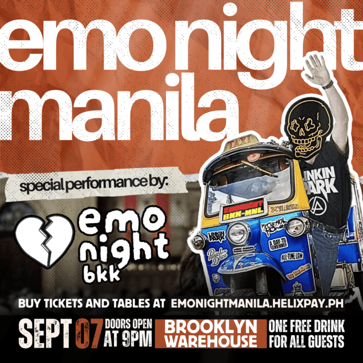 Emo Night Manila Teams Up with Emo Night Bangkok for an Epic Emo & Pop Punk Party!