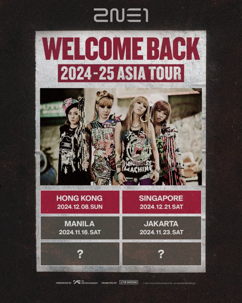 2NE1 Reunion Asia Tour 2025