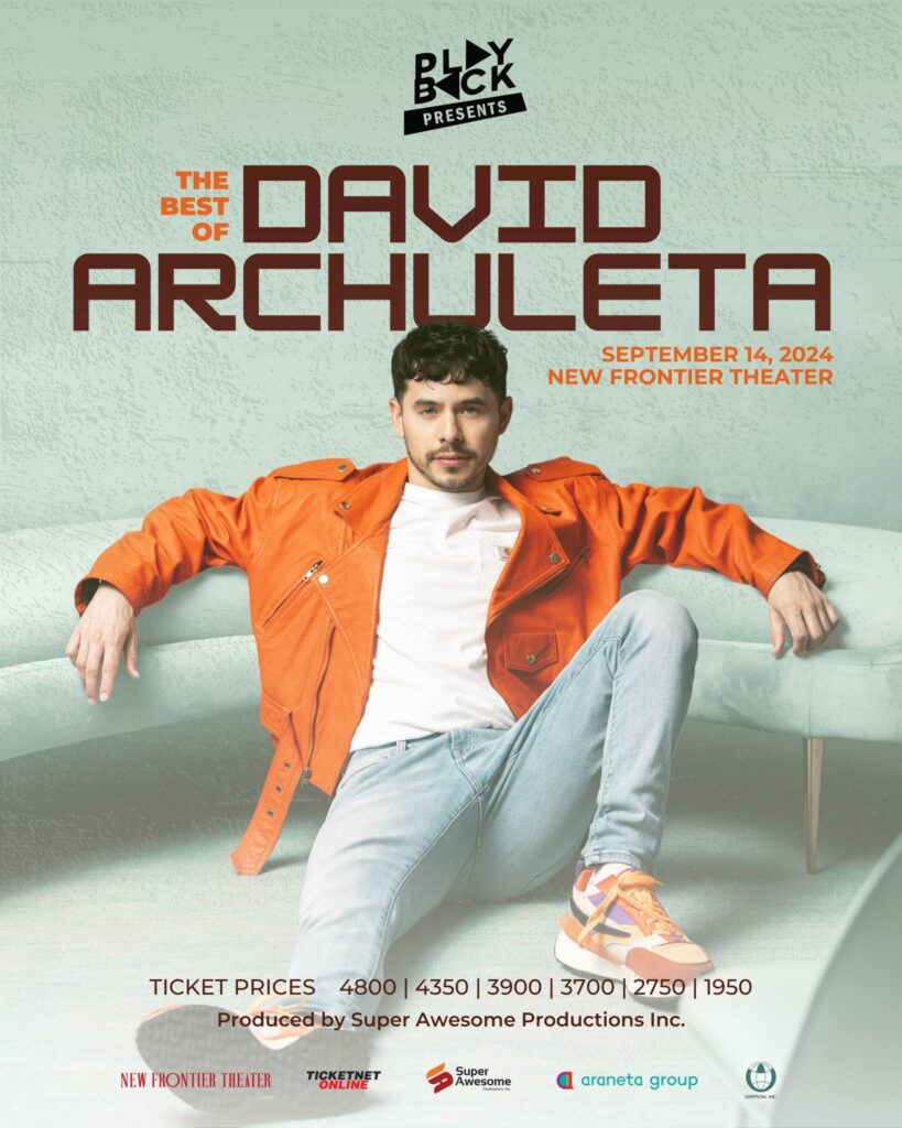 David Archuleta Manila Concert 2024