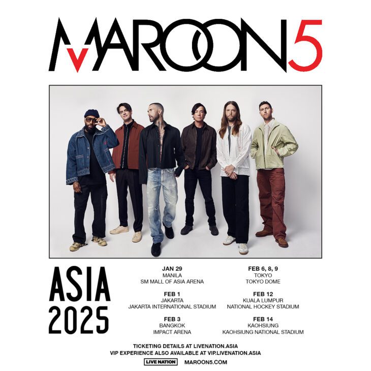 Maroon 5 Asia Tour 2025