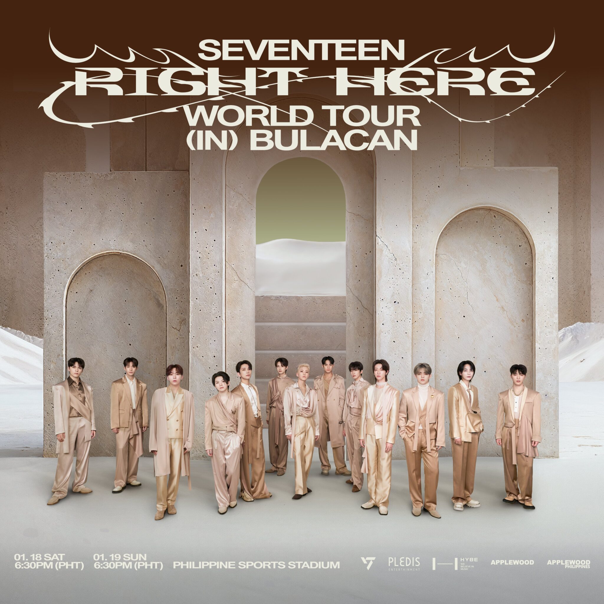 SEVENTEEN Returns to the Philippine Sports Stadium for RIGHT HERE World ...