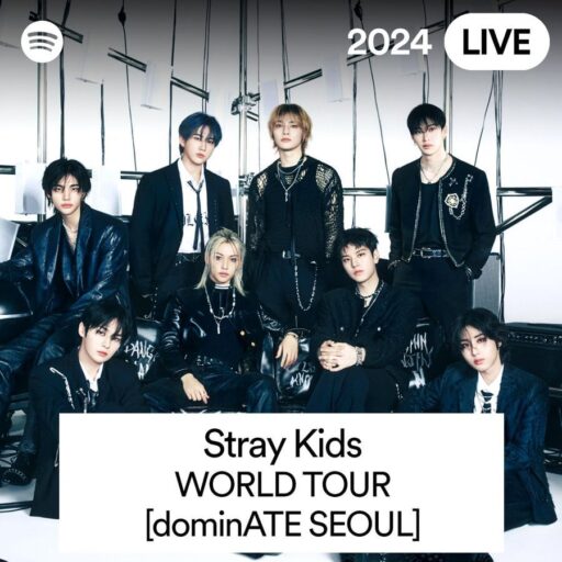 Spotify fuels the excitement for Stray Kids World Tour 'dominATE