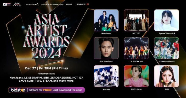 Watch the 2024 Asia Artist Awards for free on BlastTV!