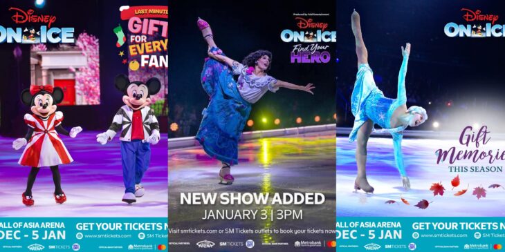 Celebrate this festive season with over 40 Disney Friends at SM Mall of Asia Arena