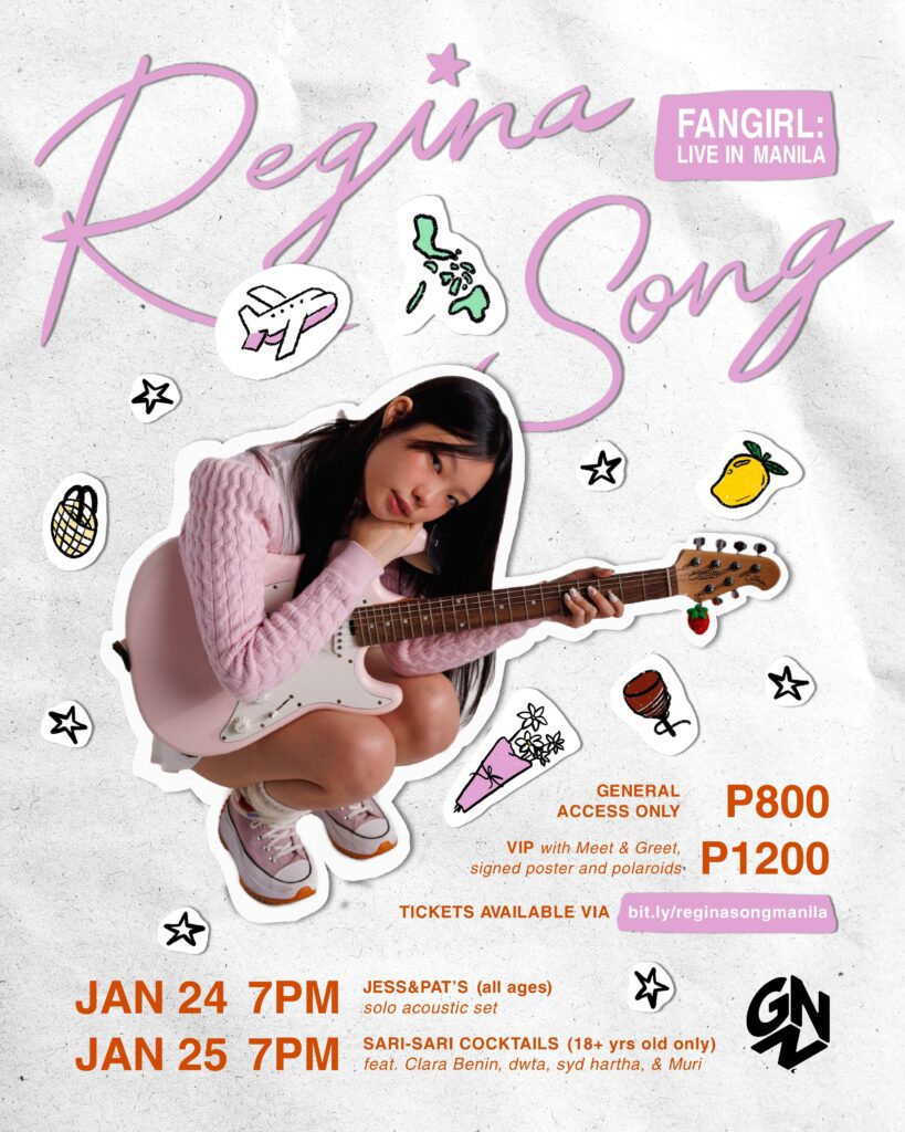 Regina Song concert poster