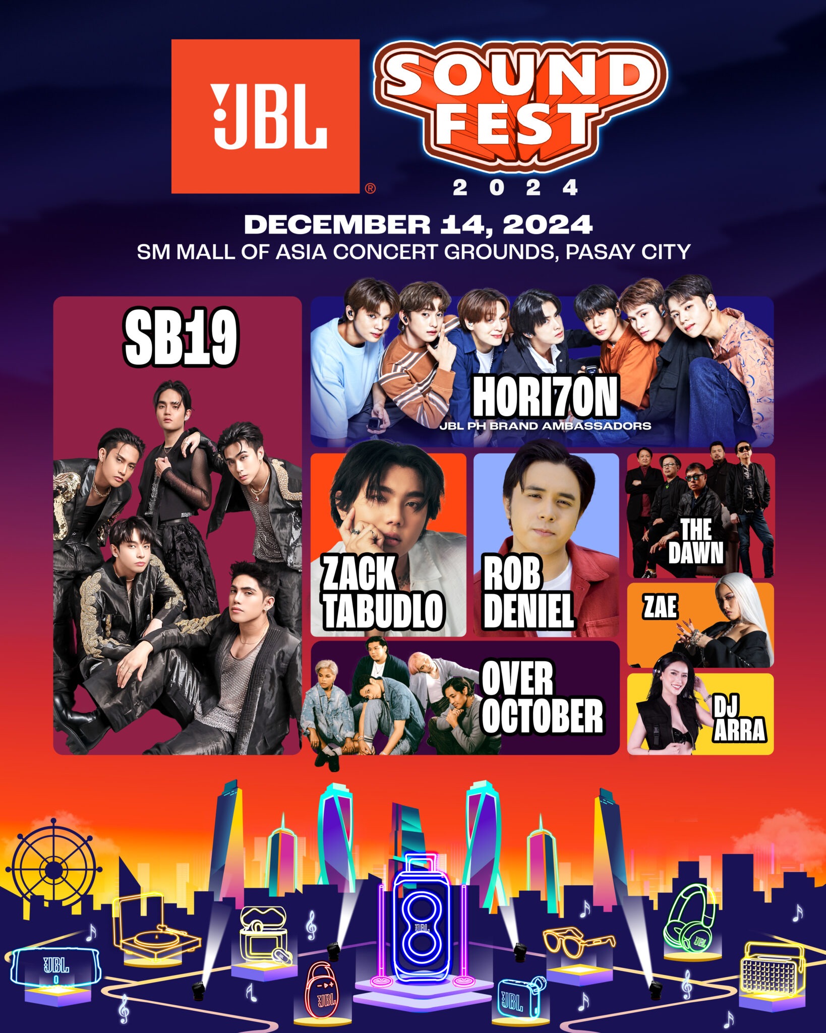 JBL Sound Fest 2024 Philippine Concerts