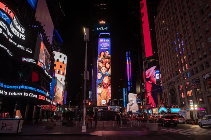 Ben&Ben graces New York’s Time Square Billboard