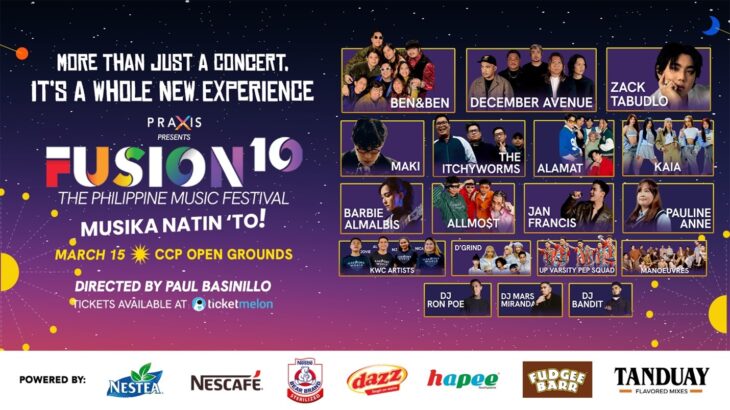 A Decade of OPM: Fusion Philippine Music Festival’s 10th Anniversary!