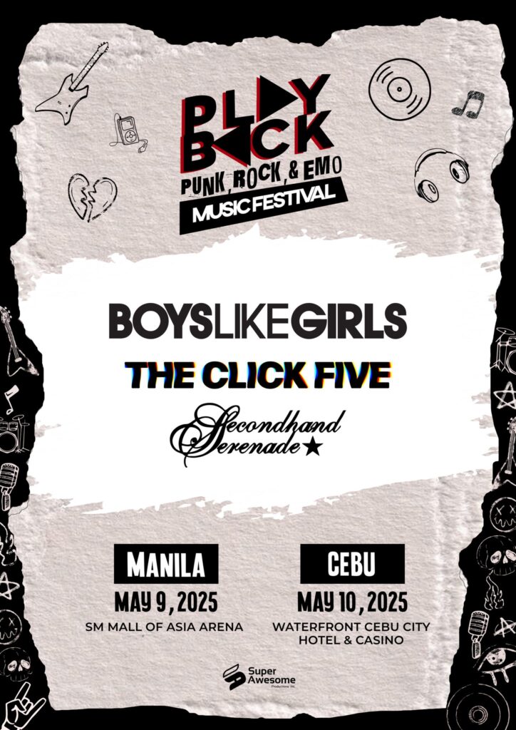 Playback Music Festival with Boys Like Girls, The Click Five, and Secondhand Serenade